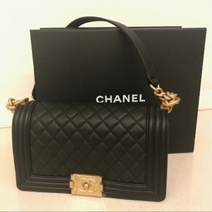 Old Medium Chanel Boy Bag